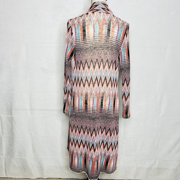 Red Camel Cardigan Duster Lightweight Open-Front Sweater Stretch Women’s Size S - Picture 7 of 10